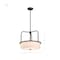 Nuvo Warren - 17 Inch Pendant - Gun Metal with Satin White Glass 60/8037 - alternate 5